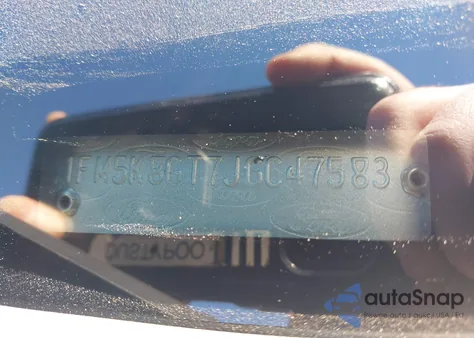 2018 Ford Explorer Sport z USA, uszkodzony, nr VIN 1FM5K8GT7JGC47583